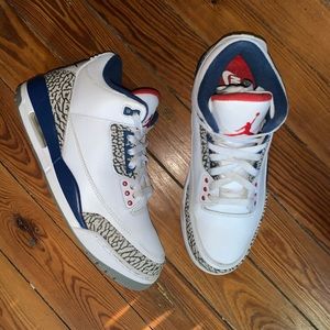 Jordan 3 Retro True Blue Size 10
